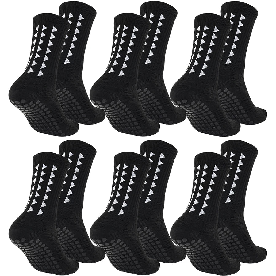 Football Grip Socks (6 Pairs)