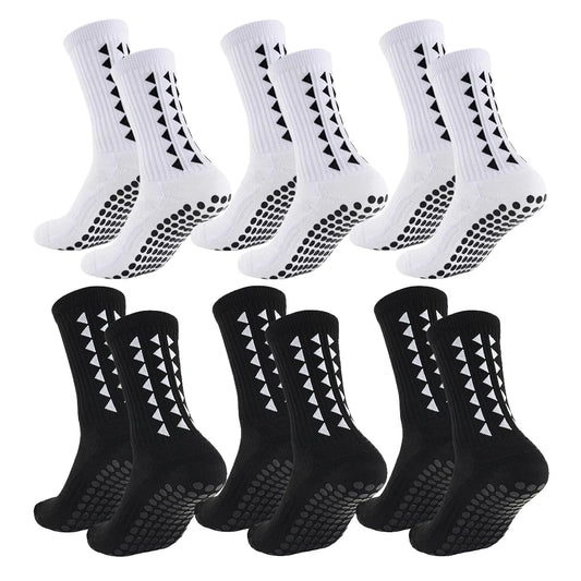 Football Grip Socks (6 Pairs)